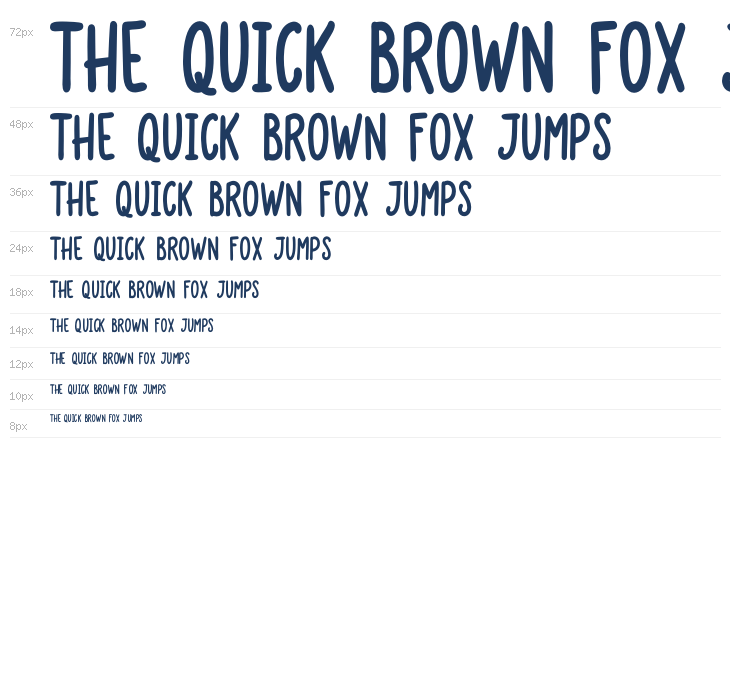 Blossom Sans Waterfall