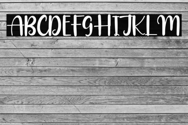 Blossom Font examples