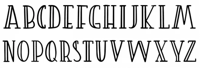 Blossomy Regular Schriftart Groß