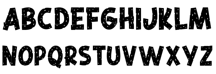 Blotchy Bitter Texture Font LOWERCASE
