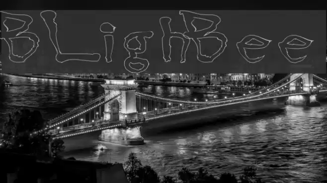 BlottoooLightBeer Font examples