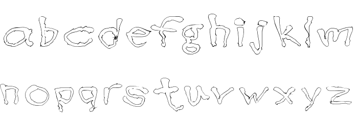 BlottoooLightBeer Font Litere mici