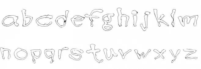 BlottoooLightBeer Font Litere mici