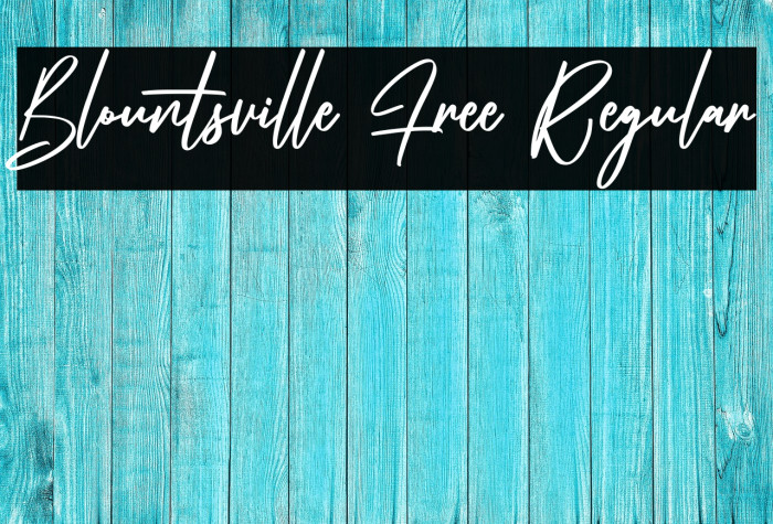 Blountsville Free Regular Example 3