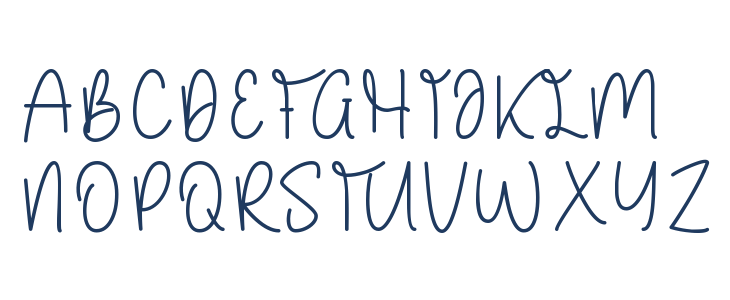 Blow  Glow Uppercase