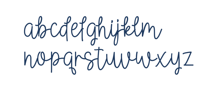 Blow  Glow Lowercase