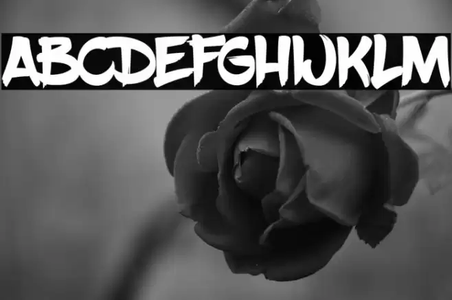 BlowBrush Font examples