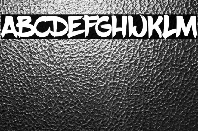 BlowBrush Font examples