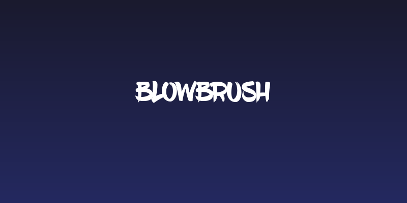 BlowBrush Social Header