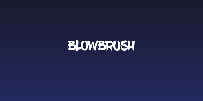 BlowBrush Social Header