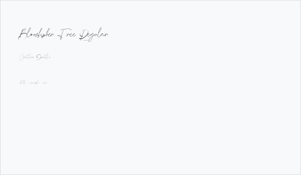 Blowfisher Free Regular Business Card