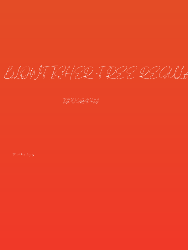 Blowfisher Free Regular Poster