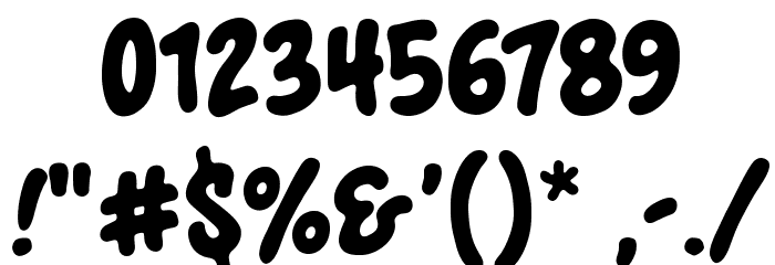 BlowholeBB Font OTHER CHARS