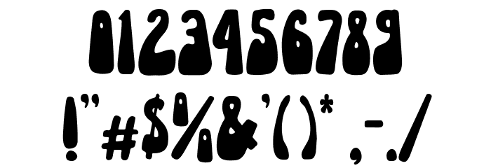 BlowingVesicle-Regular Font OTHER CHARS