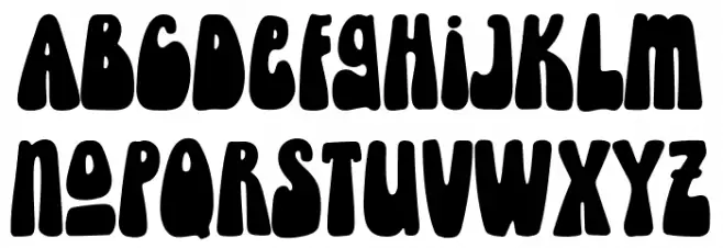 BlowingVesicle-Regular फ़ॉन्ट लोअरकेस