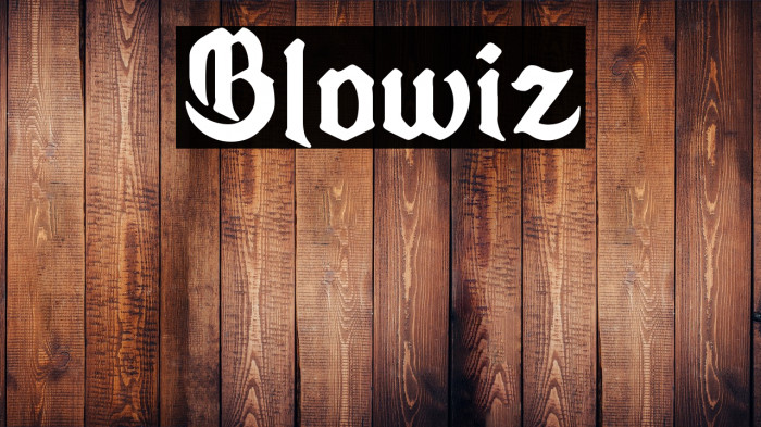 Blowiz Example 2