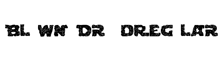 Blown DroidRegular  font caratteri gratis