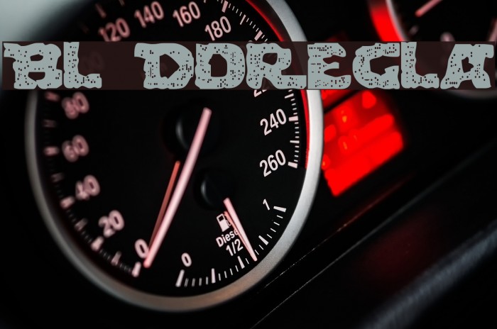 Blown DroidRegular Font examples