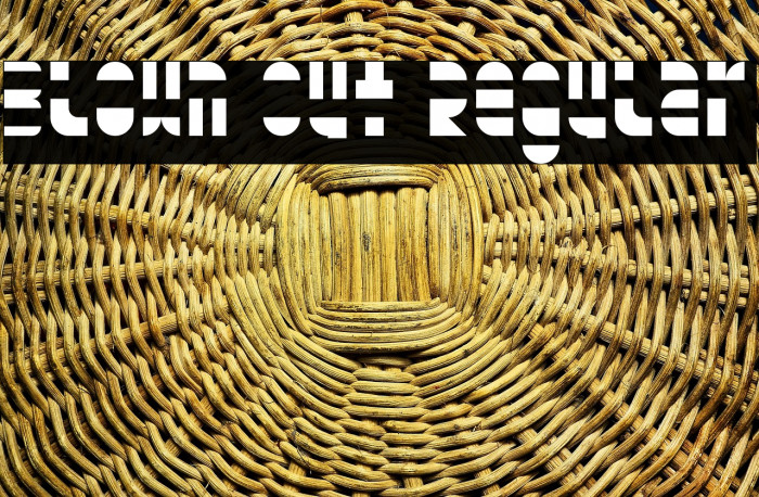 Blown Out Regular Example 1