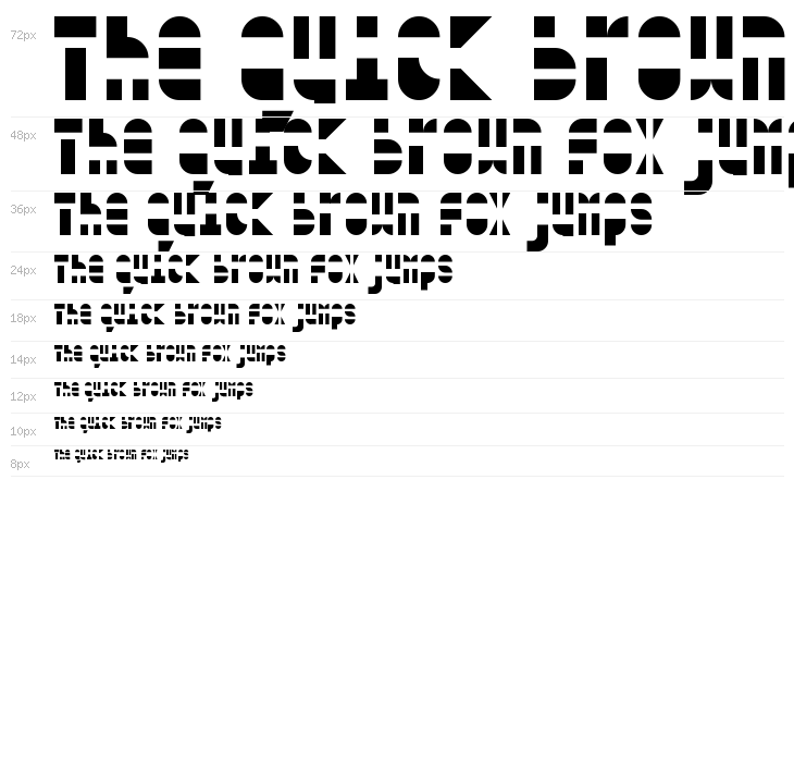 Blown Out Regular Waterfall