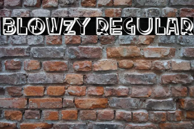 Blowzy Regular Example 3