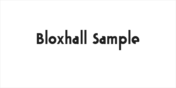 Bloxhall Sample Logo