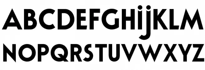 BloxhallSample Font Litere mari