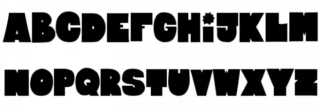 Bloxxxx ExtraBold Font LOWERCASE