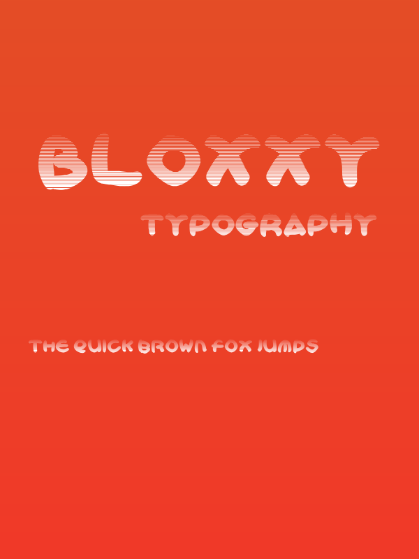 Bloxxy Poster