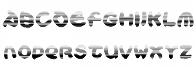 Bloxxy Font LOWERCASE