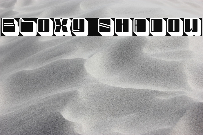 Bloxy Shadow Example 3