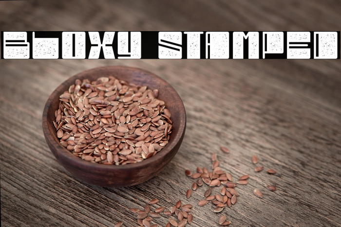 Bloxy Stamped Example 1