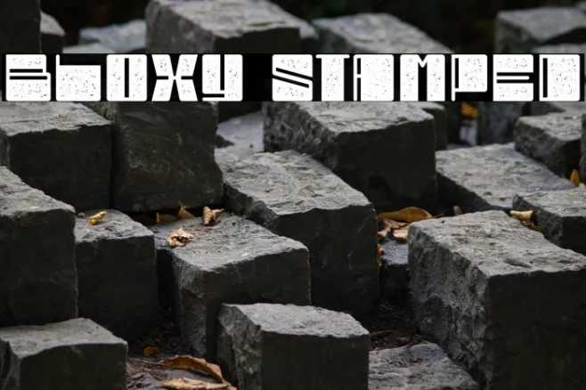 Bloxy Stamped Example 2