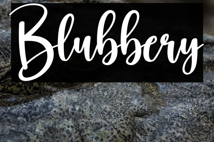 Blubbery Example 2