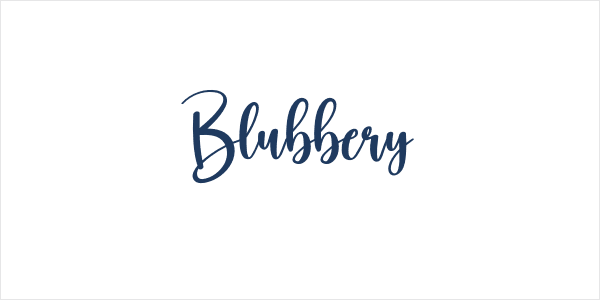 Blubbery Logo