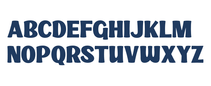 Blubly Demo Regular Uppercase