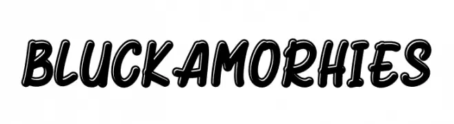 Bluck Amorhies  免费字体下载