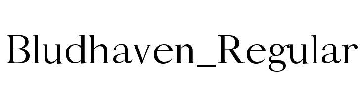 Bludhaven_Regular  Frei Schriftart Herunterladen