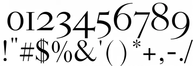 Bludhaven_Regular Font OTHER CHARS