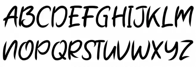 Blue Bubble Schriftart Groß