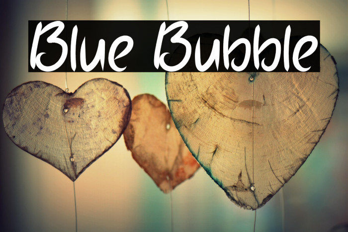 Blue Bubble Example 2