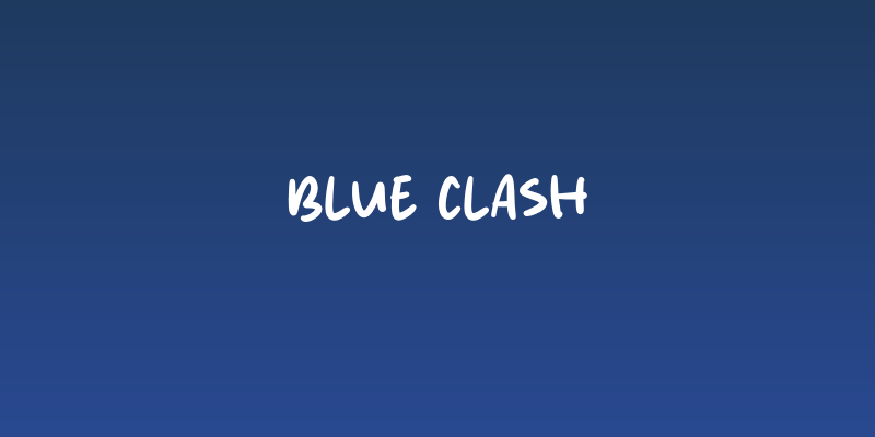 Blue Clash Social Header