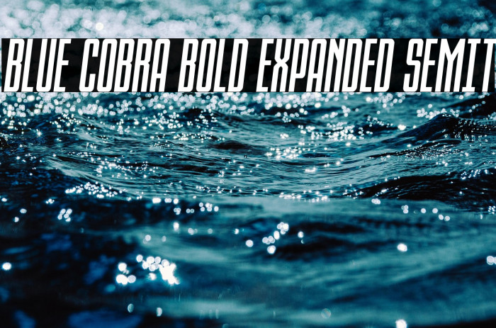 Blue Cobra Bold Expanded SemIt Example 3