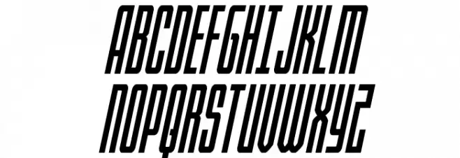 Blue Cobra Bold Italic Шрифта ВЕРХНИЙ