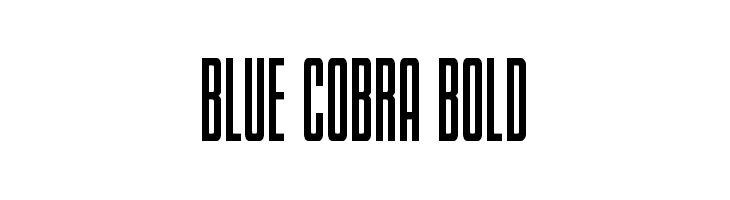 Blue Cobra Bold  フリーフォントのダウンロード