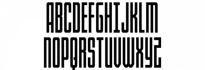 Blue Cobra Bold Шрифта ВЕРХНИЙ
