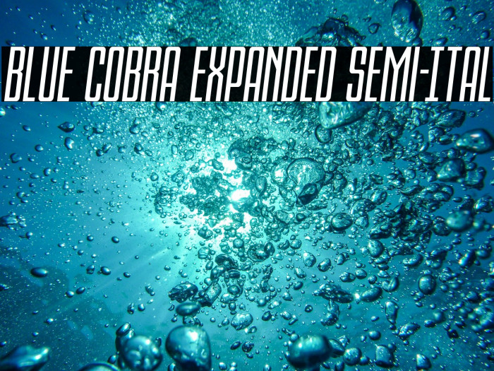 Blue Cobra Expanded Semi-Ital Example 2