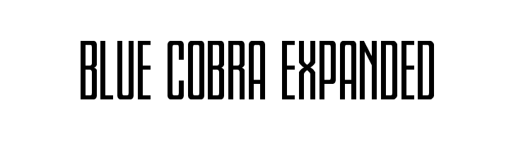 Blue Cobra Expanded  नि: शुल्क फ़ॉन्ट्स डाउनलोड