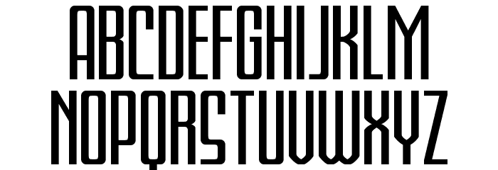 Blue Cobra Extra-Expanded Font LOWERCASE