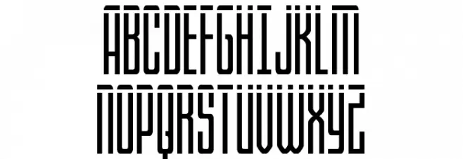 Blue Cobra Laser Schriftart Groß